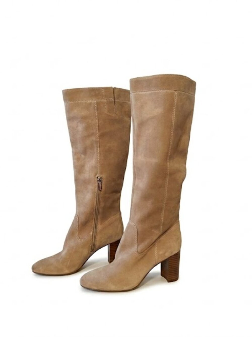 Vince Camuto Tan Suede Tall Boots | Women's Size 6 | New with Tags - Picture 2 of 7